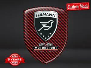 Hamann Self Adhesive decals High-End Style Custom Dome Stickers